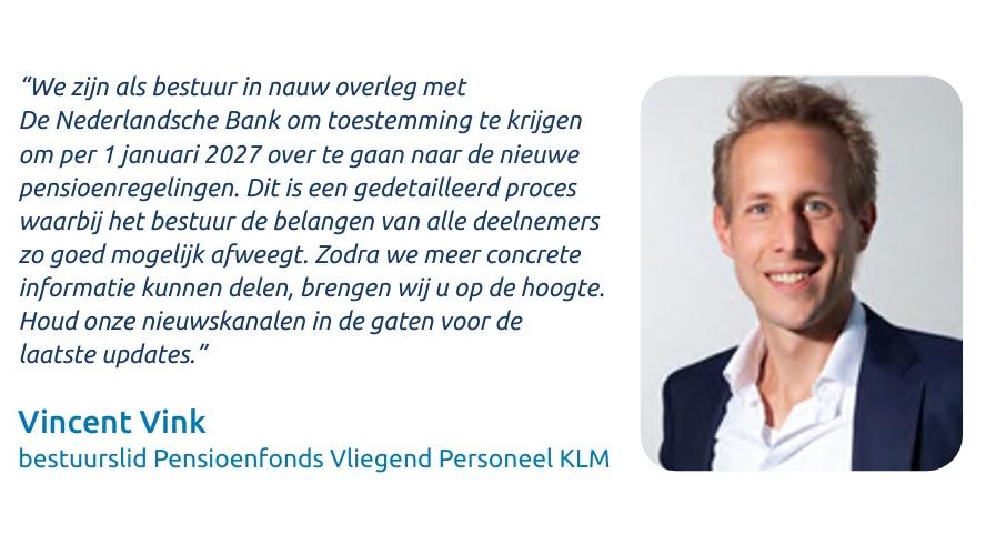 KLM Vliegend Kwartaalbericht 2026 Q2 Quote Vincent Vink