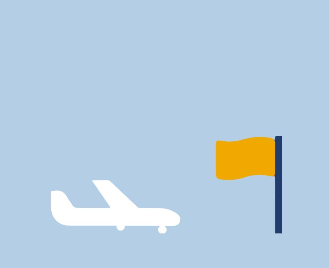 KLM Vliegend 2025 04 Wtp-pagina Illustratie Vliegtuig Vlag